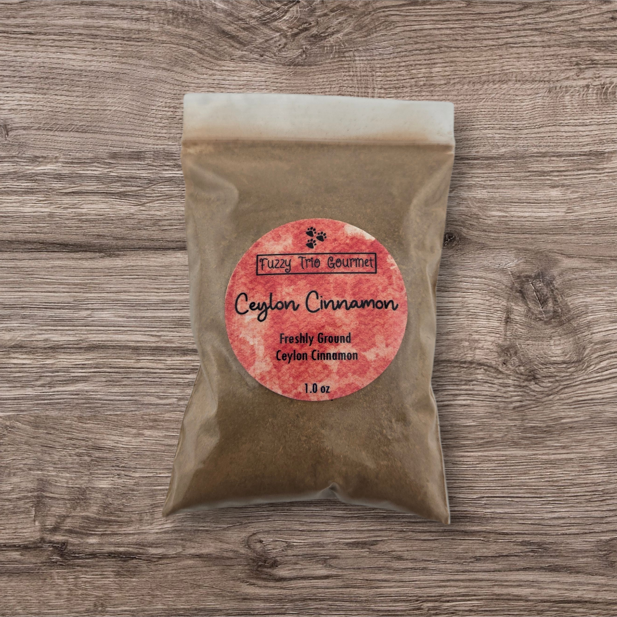 1 oz Freshly Ground Ceylon Cinnamon Powder – Homemade