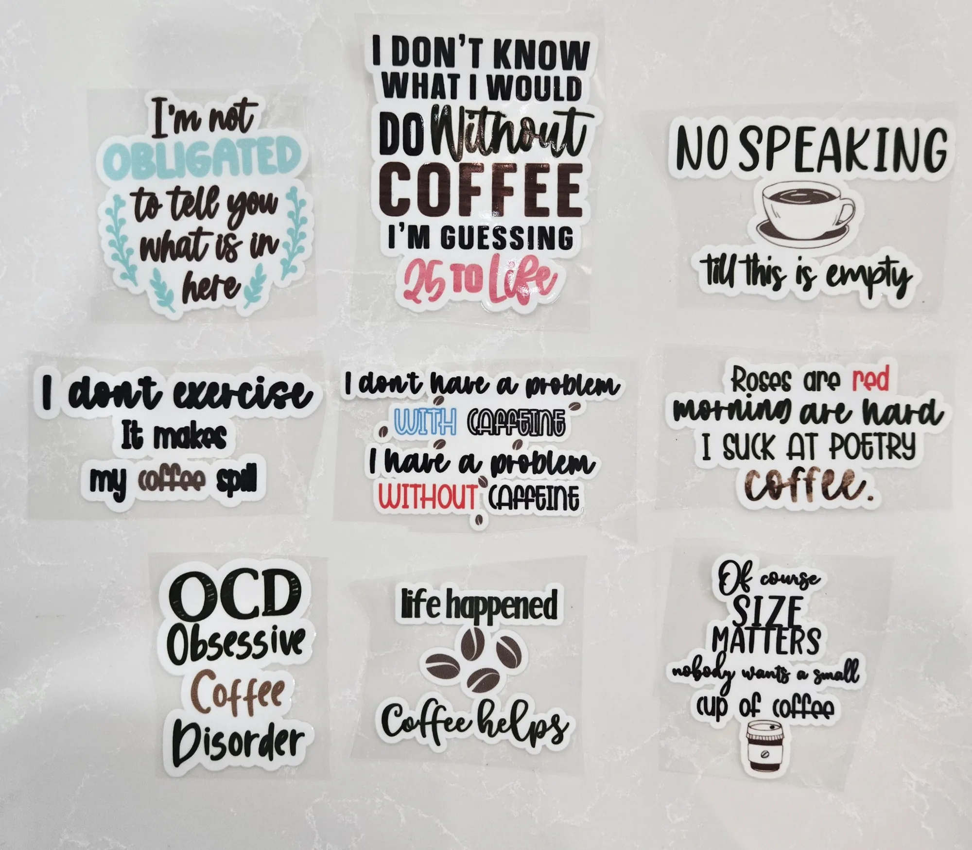 Stickers-Coffee