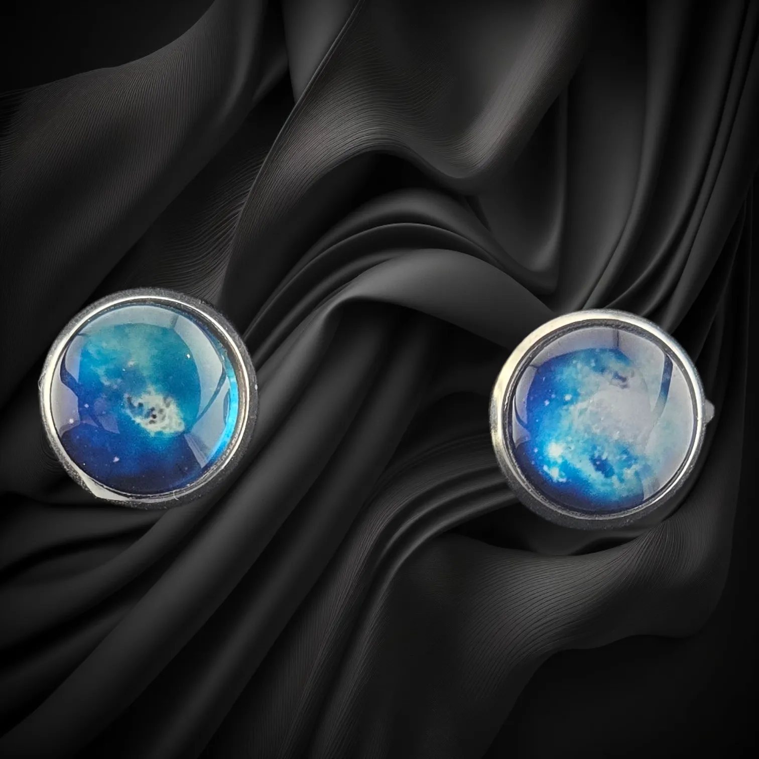 Tidal Vortex Stud Earrings