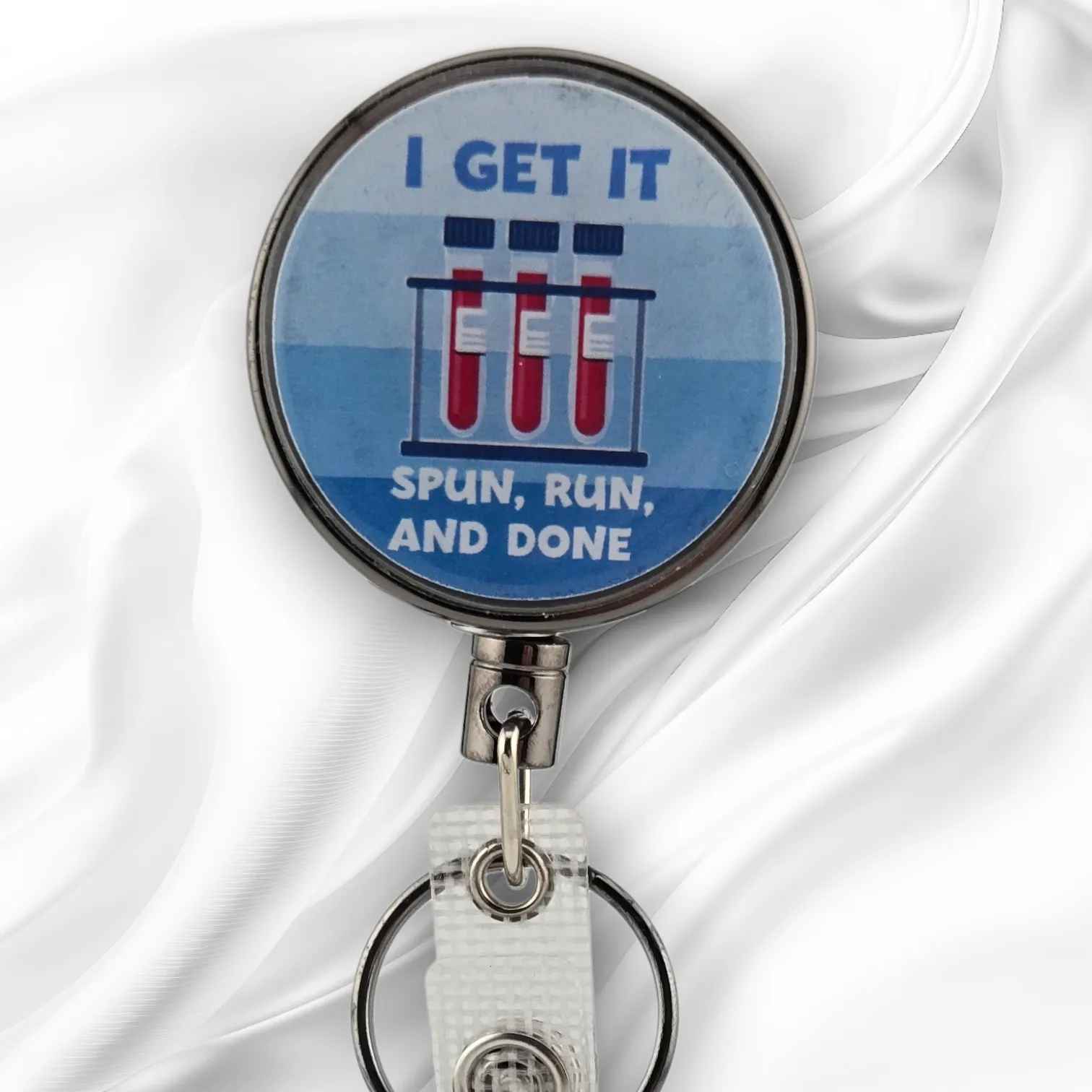 Badge Reel, Metal