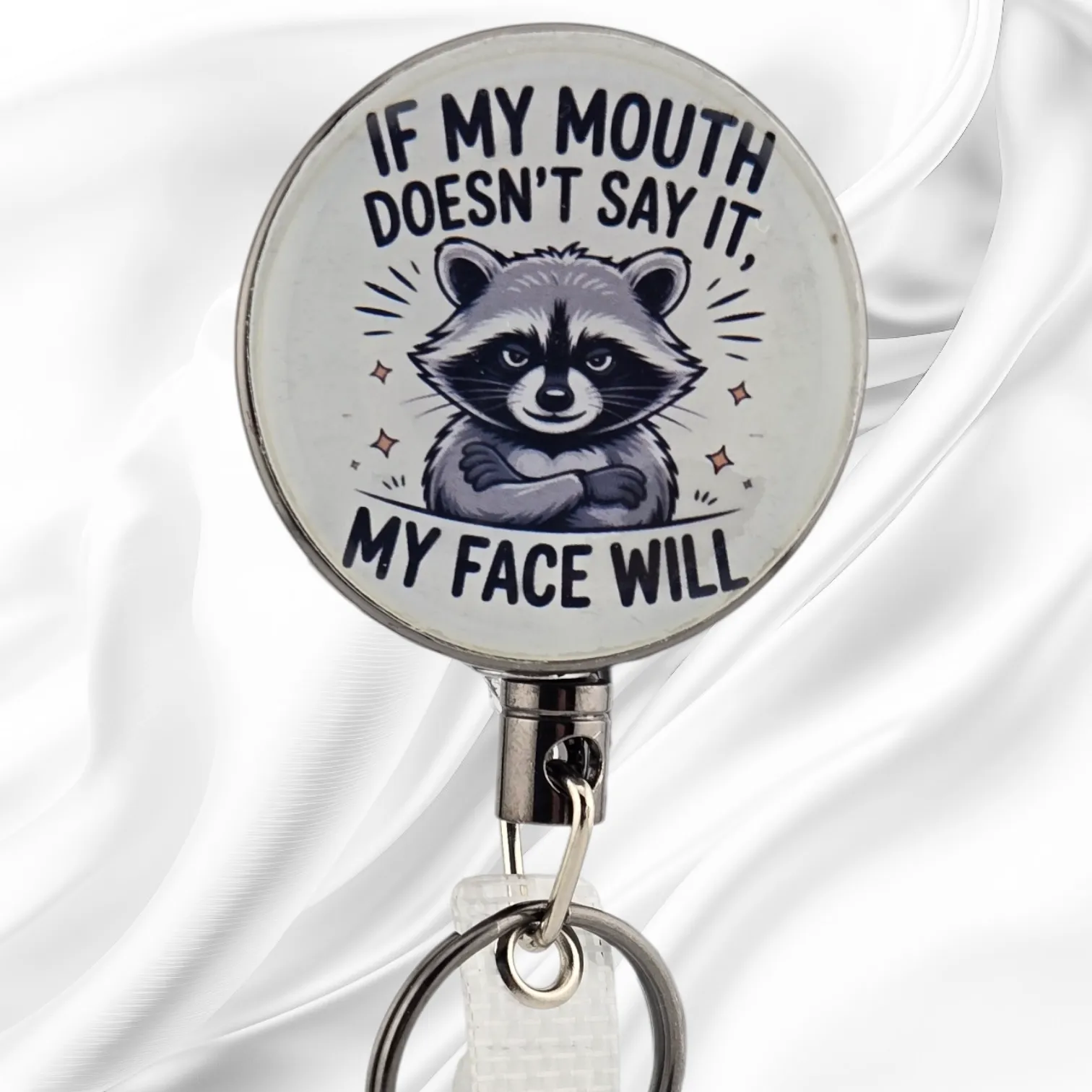 Badge Reel, Metal