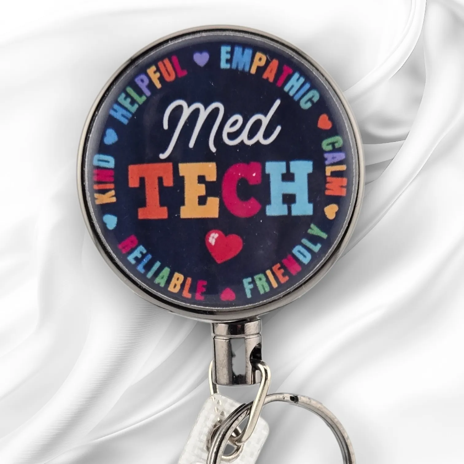 Badge Reel, Metal