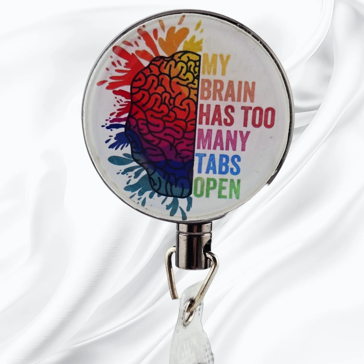 Badge Reel, Metal