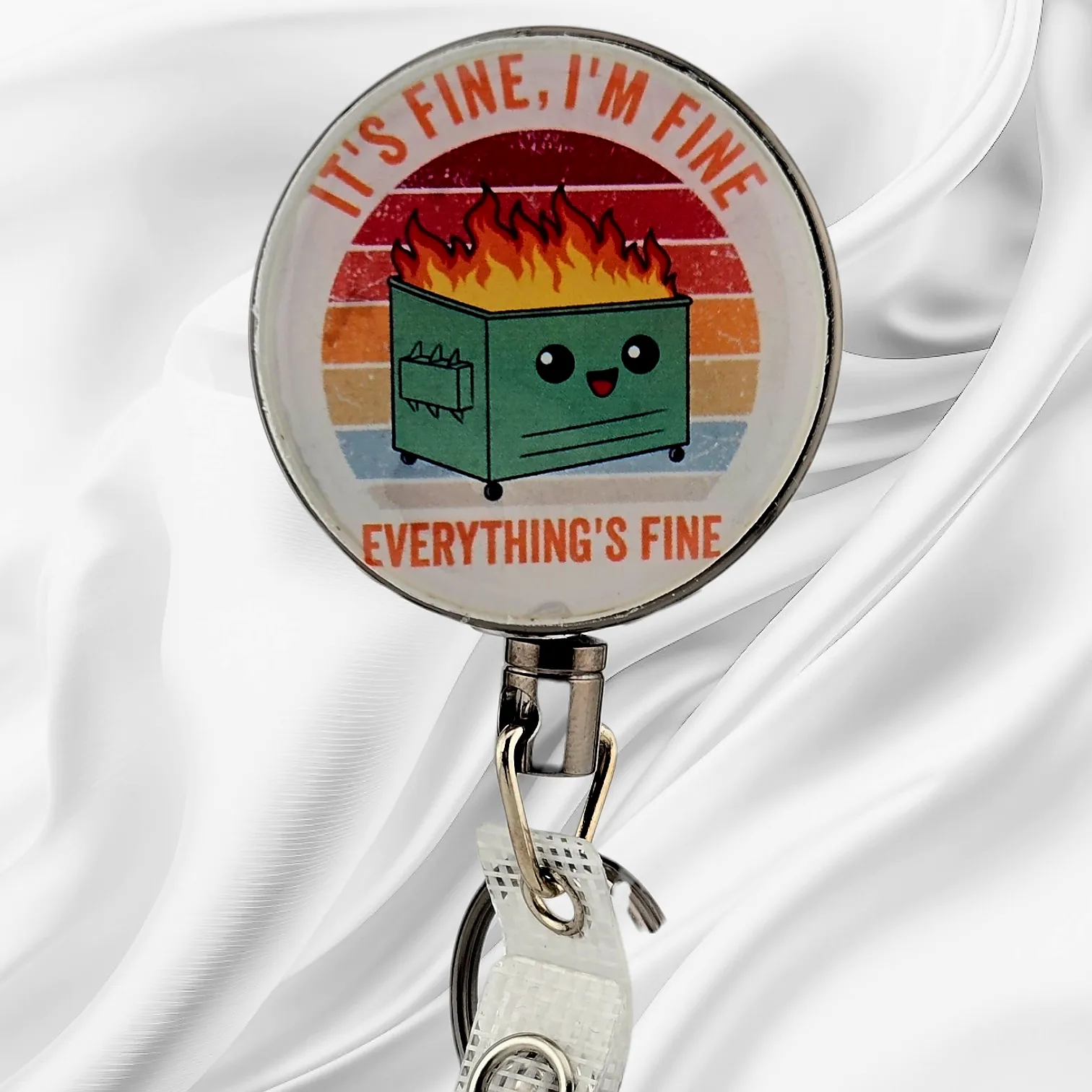 Badge Reel, Metal