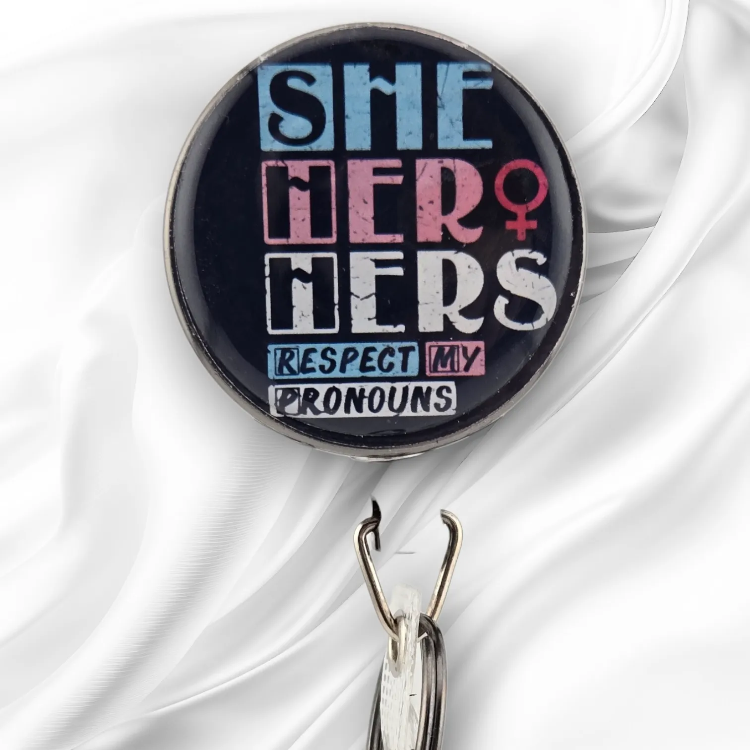 Badge Reel, Metal