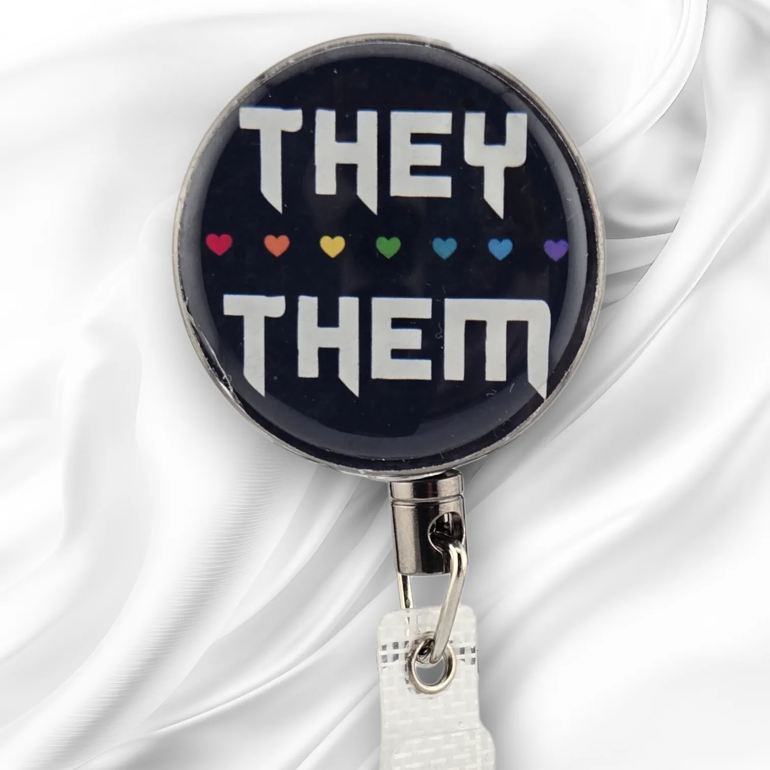 Badge Reel, Metal