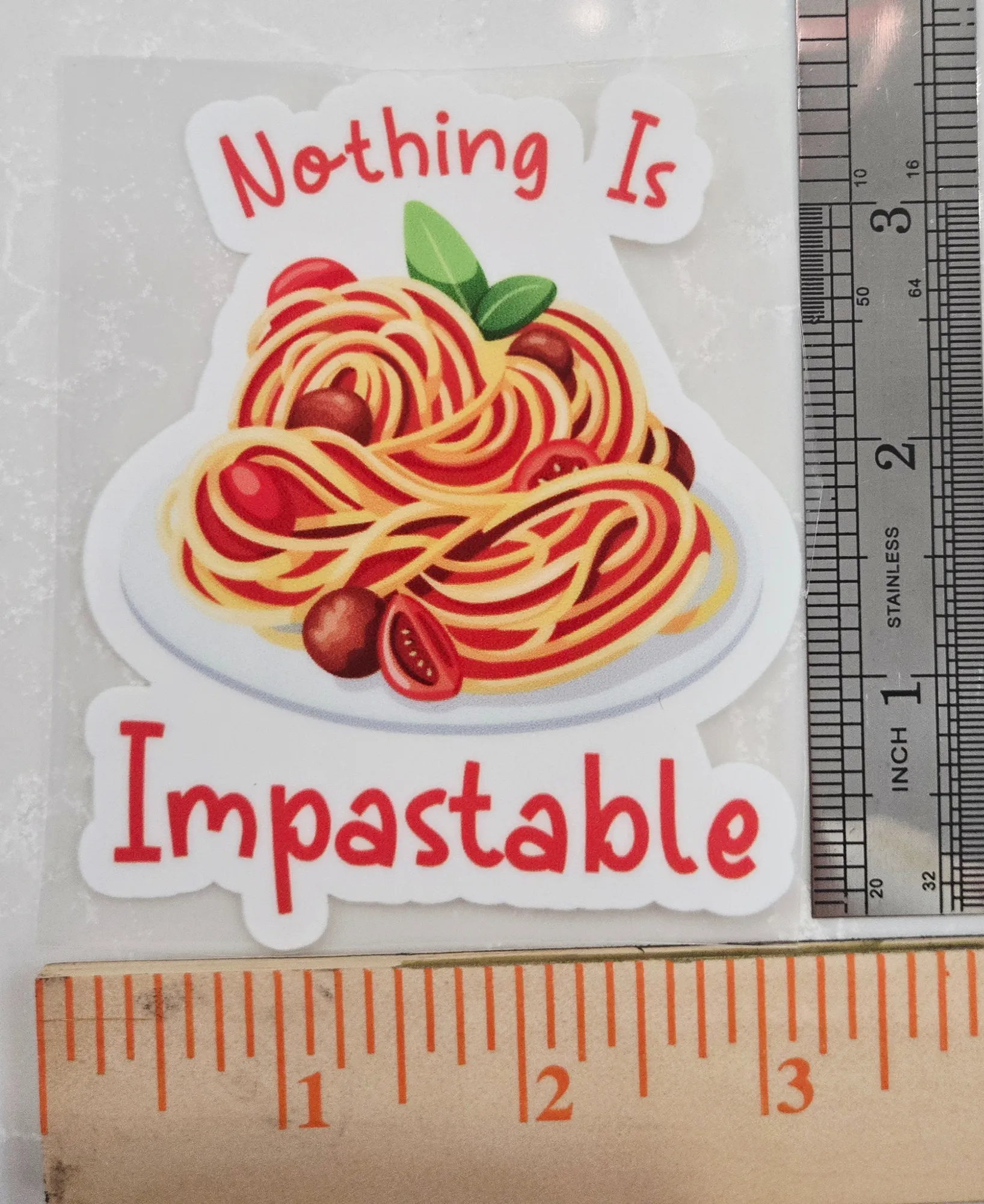 Stickers-Impastable