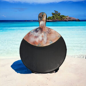 fuzzy trio design pickleball paddle