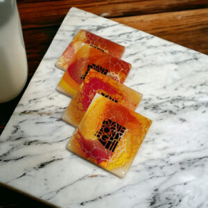 fuzzy trio design state 48 coasters