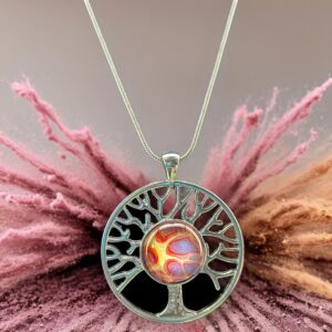 Tree of Life Halo Necklace