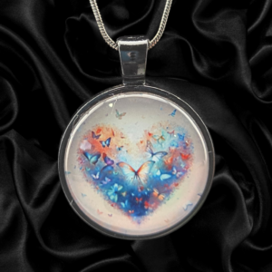 Butterfly Heart Dream Necklace