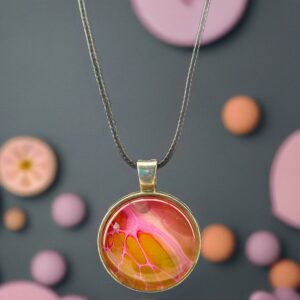 Blush Marble Glow Necklace