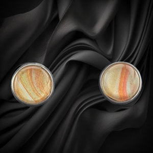 Ocean Nebula Stud Earrings