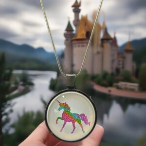 Enchanted Castle Unicorn Necklace