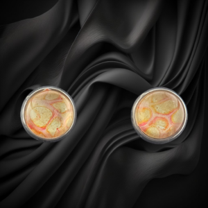 Celestial Halo Stud Earrings