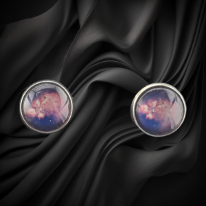 Cosmic Dusk Galaxy Stud Earrings