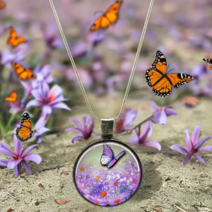 Butterfly Meadow Dreams Necklace