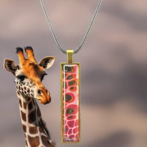 Savanna Glow Abstract Necklace