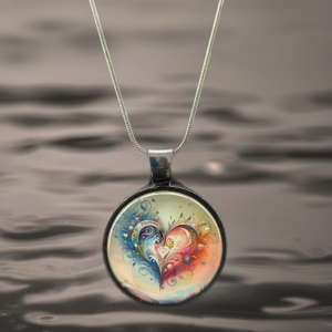 Whimsical Love Swirl Necklace